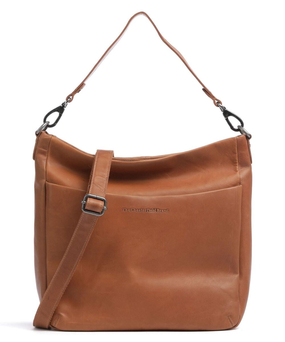 

Сумка-ведро Regina Pull Up из коровьего воска из мелкозернистой кожи The Chesterfield Brand, коричневый