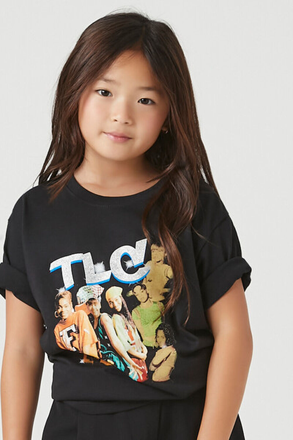 

Футболка с рисунком TLC для девочек Forever 21, черный