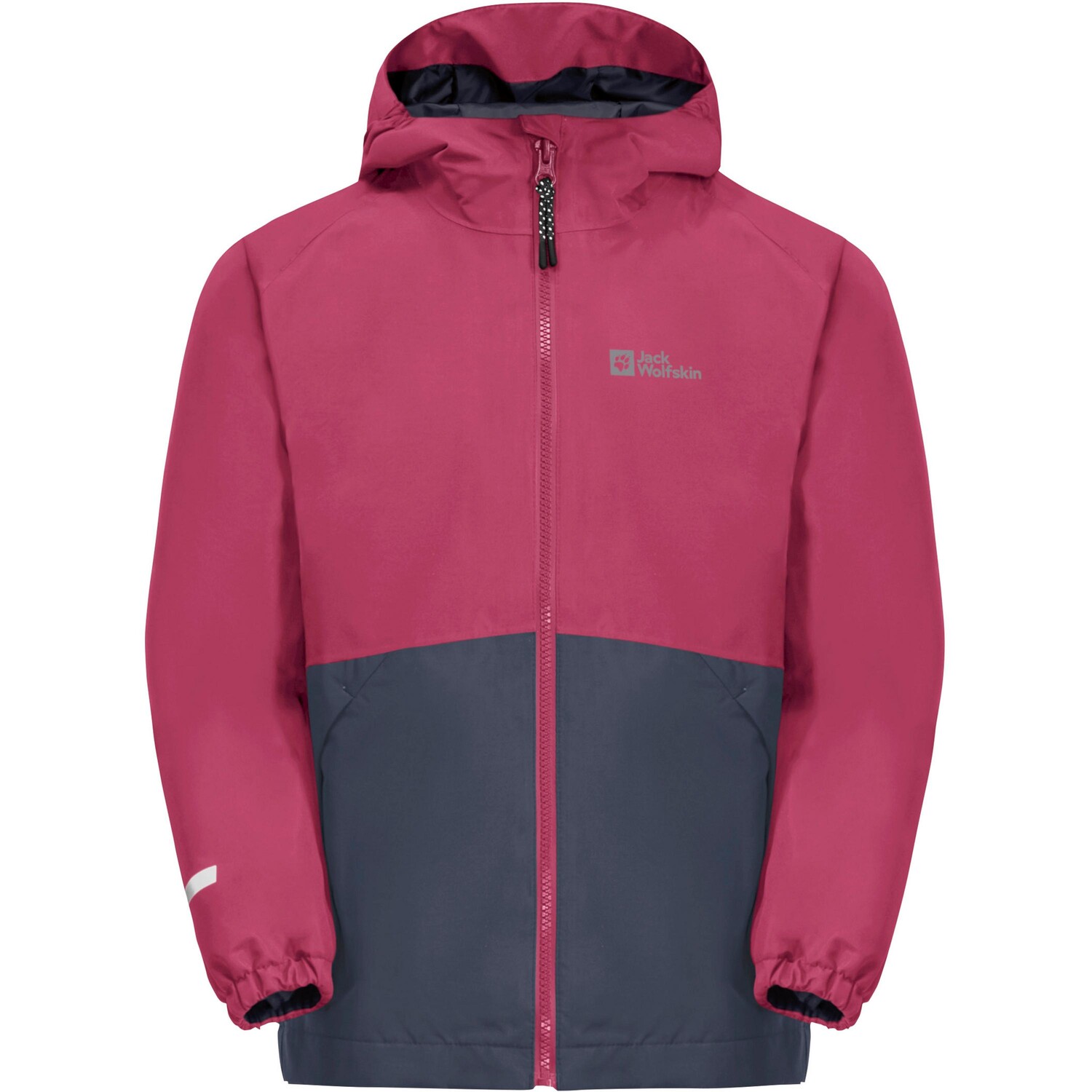 

Функциональная куртка Jack Wolfskin Doppeljacke ICELAND 3IN1, цвет dark fuchsia
