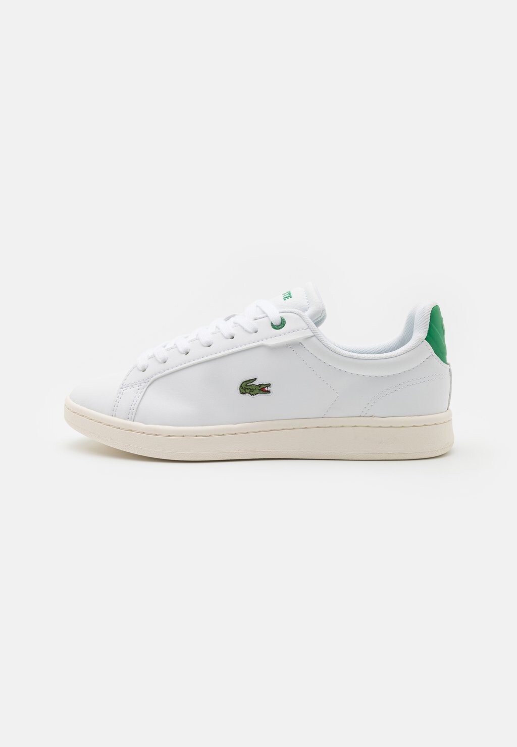 цена Низкие кроссовки Carnaby Pro Unisex Lacoste, цвет white/green