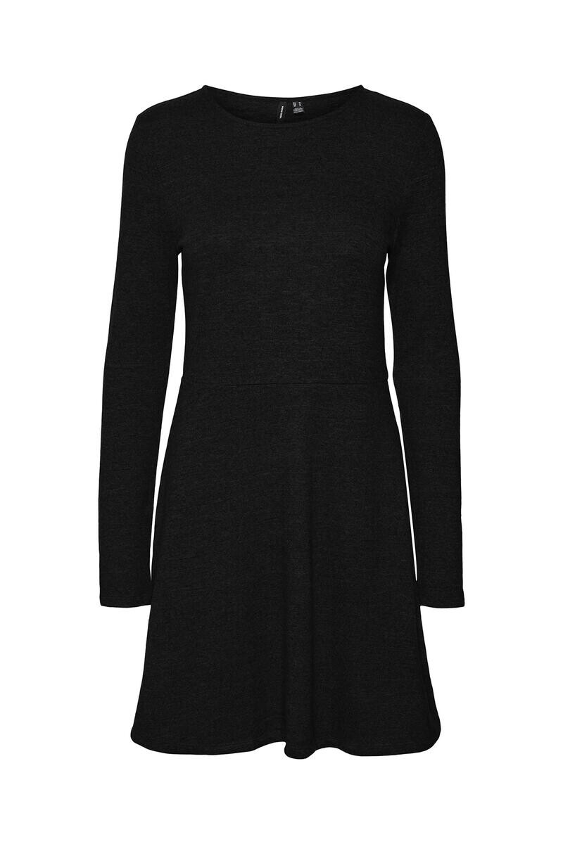 

Короткое платье изогнутой формы Vero Moda Curve, черный