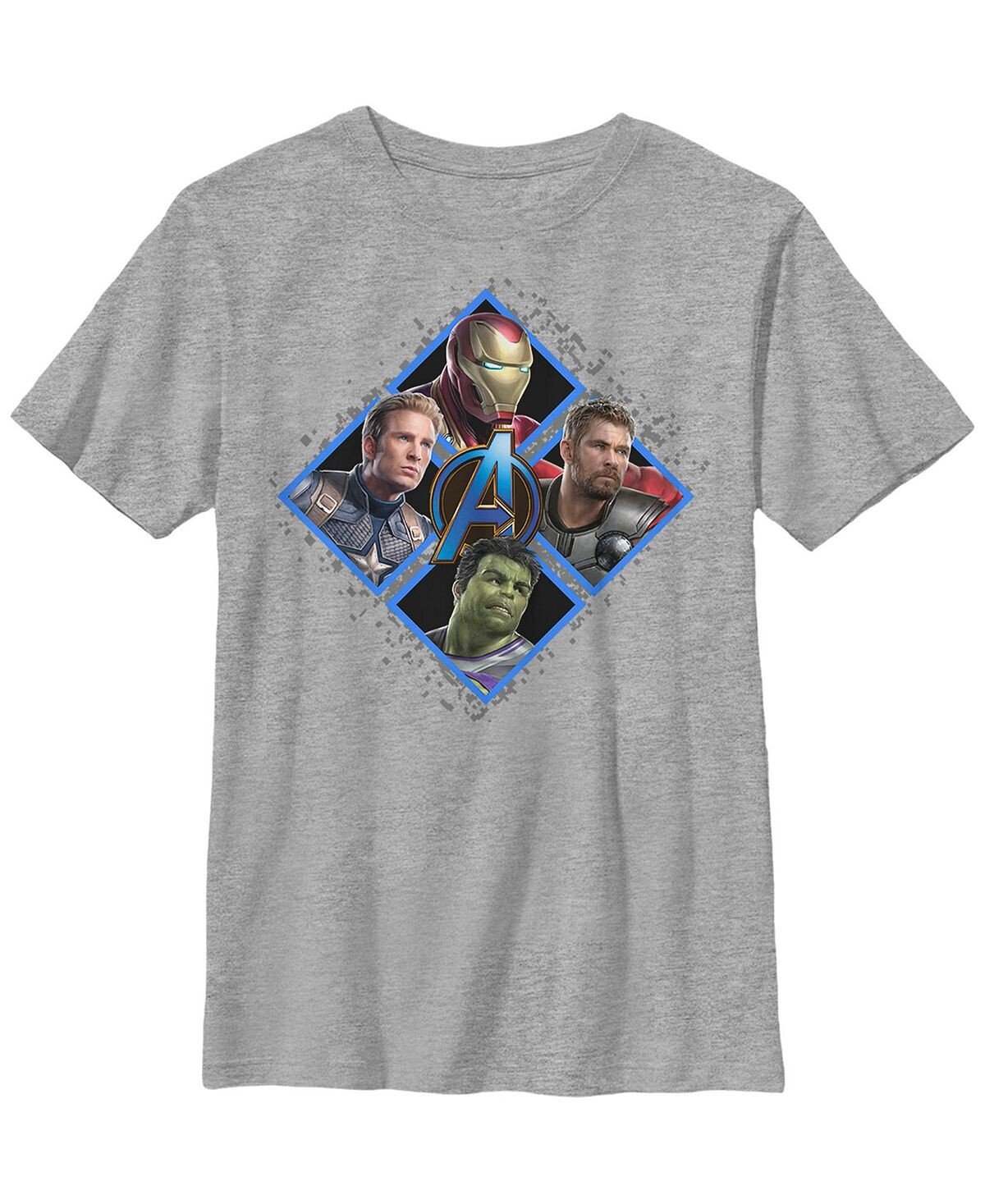 

Квадратная детская футболка Marvel Avengers: Endgame Hero для мальчиков Fifth Sun