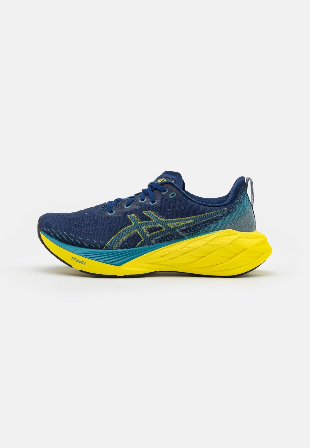 Нейтральные кроссовки Novablast 4 ASICS, цвет blue expanse/blue teal беговел yedoo one too teal blue без тормоза