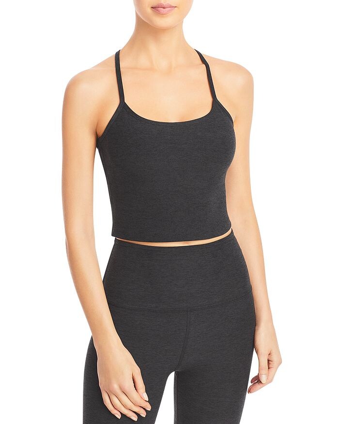 

Укороченная майка Spacedye Slim Racerback Beyond Yoga
