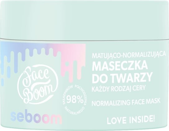 

Матирующая и нормализующая маска для лица FaceBoom Seboom