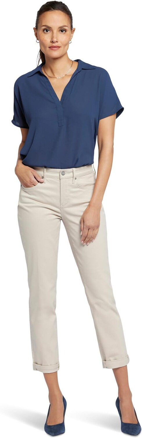 

Джинсы NYDJ Petite Margot Girlfriend Jeans, цвет Feather