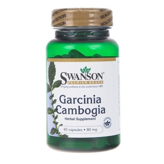 Swanson, Гарциния камбоджийская, 80 мг, 60 капсул swanson гарциния камбоджийская 250 мг 120 растительных капсул