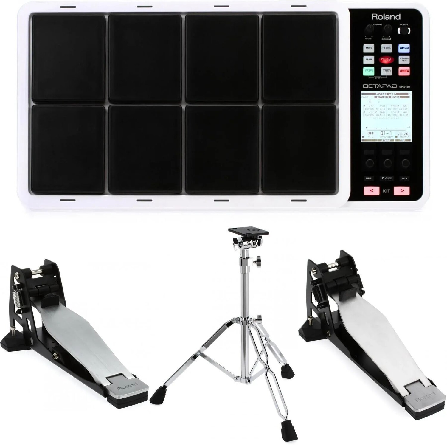 

Roland SPD-30 Octapad Mini Kit Электронная ударная установка - Белый