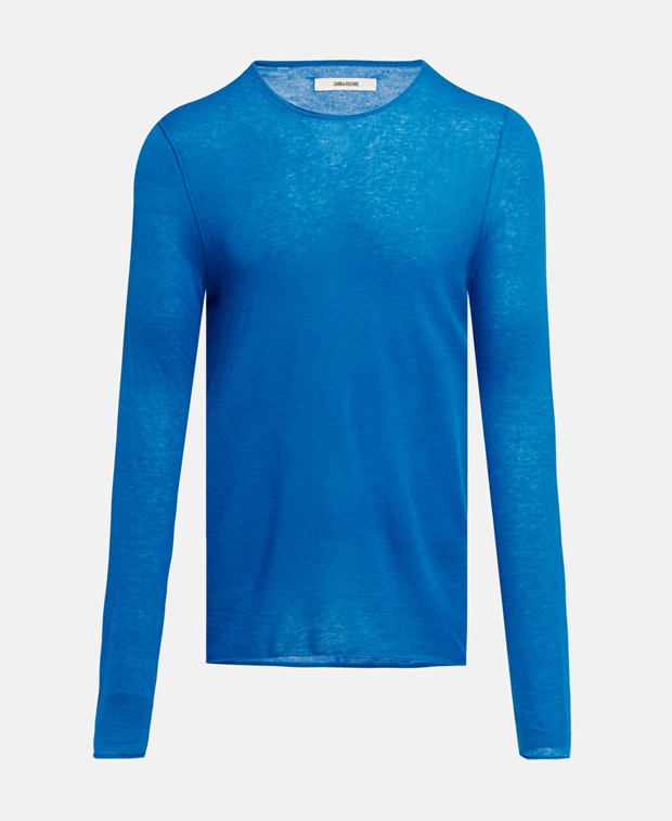 Кашемировый пуловер , темно-синий Zadig&Voltaire