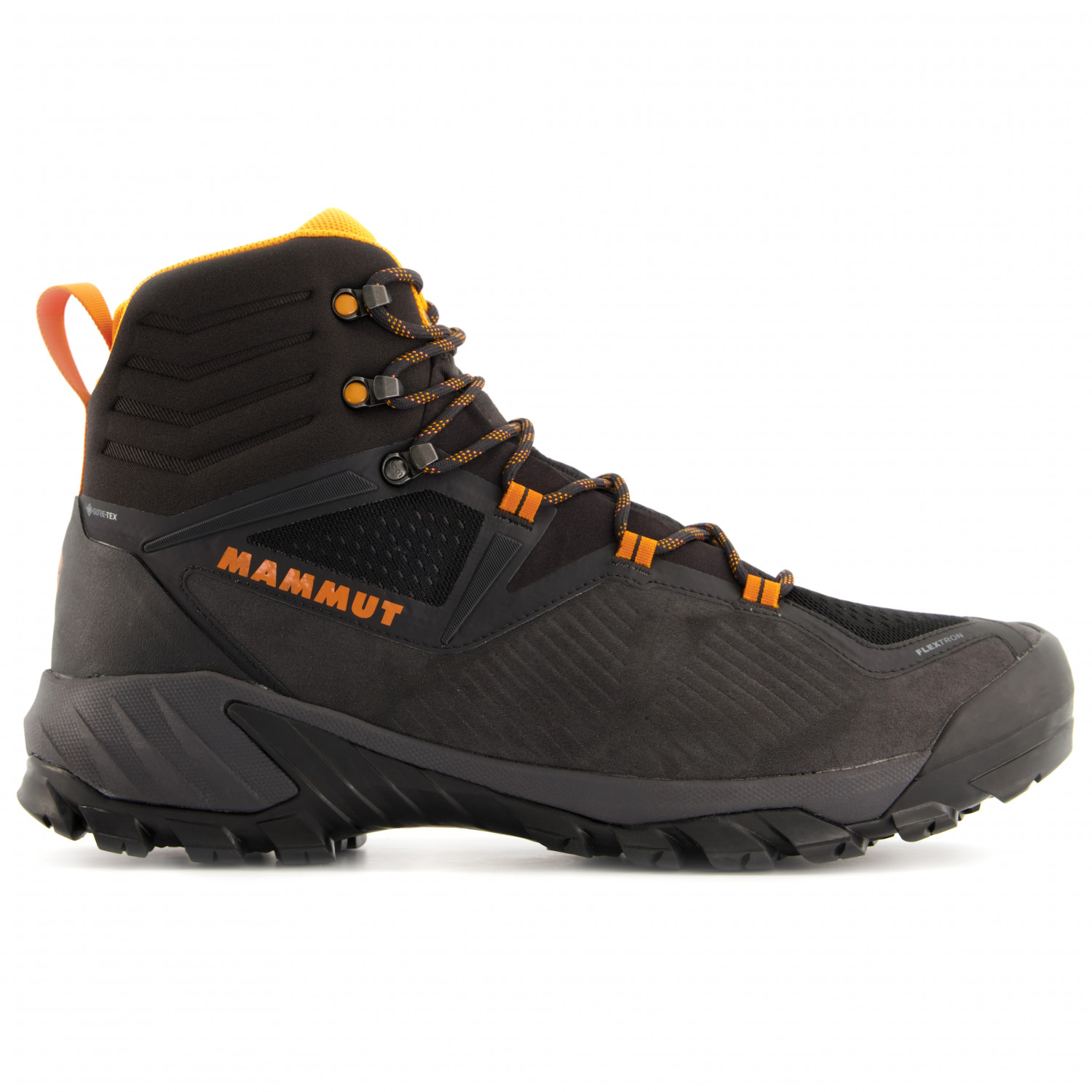 Ботинки для прогулки Mammut Sapuen High GTX, цвет Black/Dark Radiant