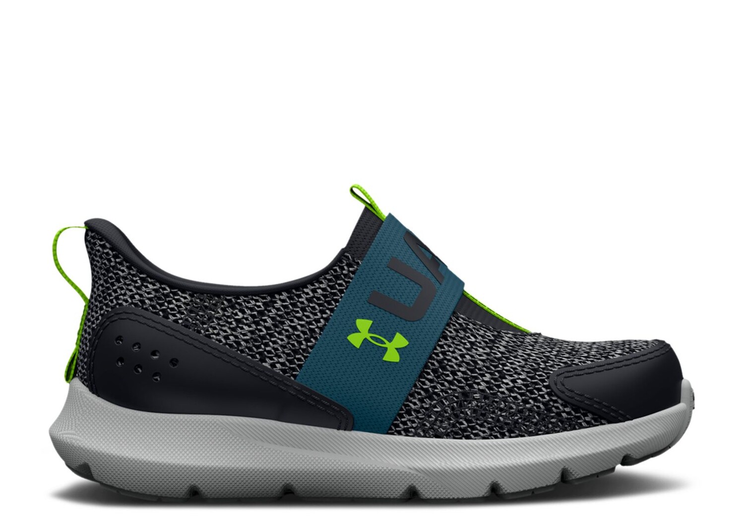 

Кроссовки Under Armour Surge 3 Slip Td 'Black Static Blue', черный