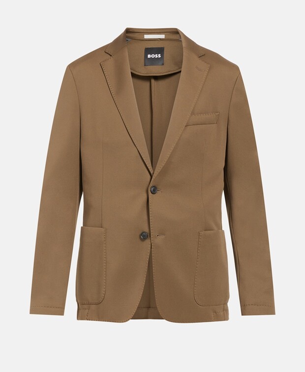 

Шерстяной пиджак Boss Black, зеленый