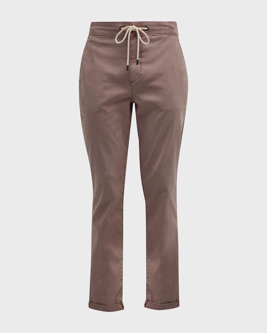 

Мужские брюки Fraser Stretch Twill с манжетами PAIGE, Коричневый