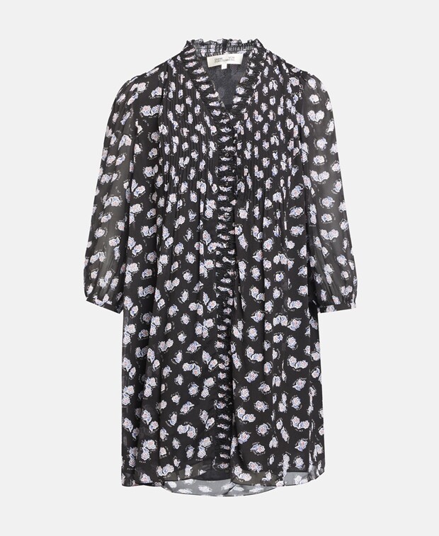 

Рубашка-платье Diane von Furstenberg, черный