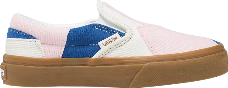 

Кроссовки Classic Slip-On V Kids 'Corduroy Patchwork', розовый