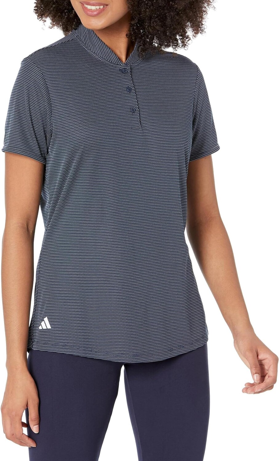 

Рубашка-поло Essentials Dot Polo Shirt adidas, цвет Collegiate Navy
