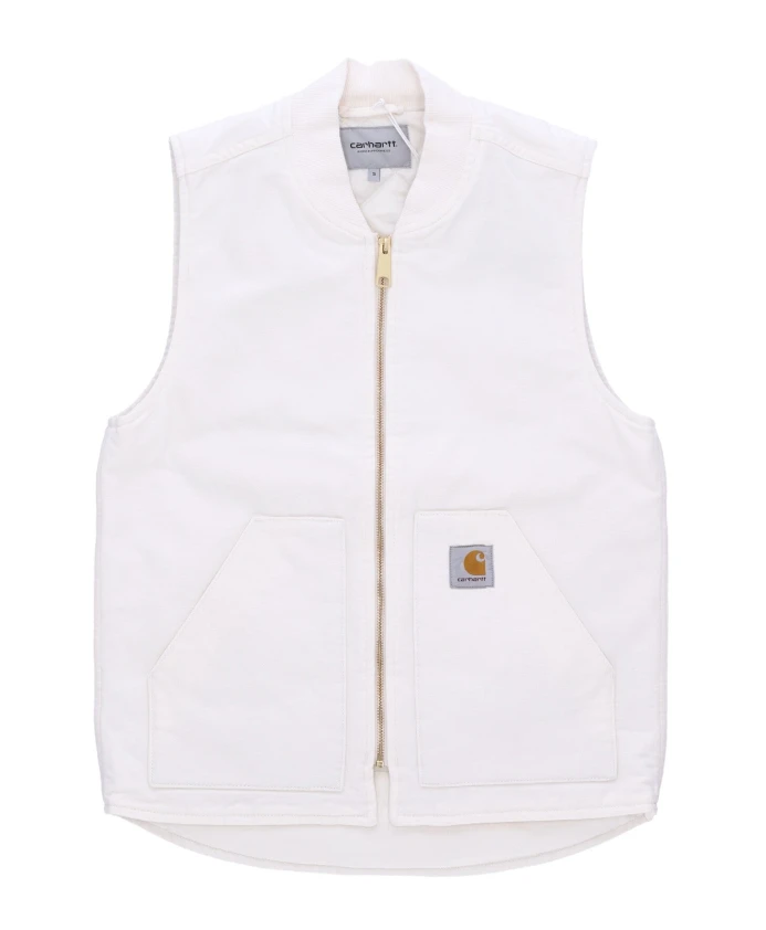 

Классический вощеный жилет. Carhartt Wip, белый