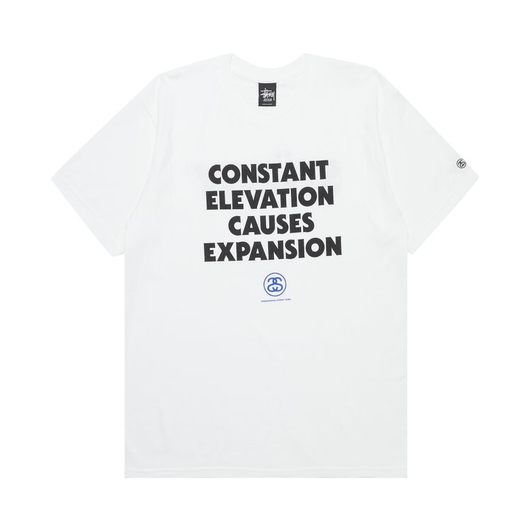 

Футболка Stussy Constant Elevation Causes Expansion 'White', белый
