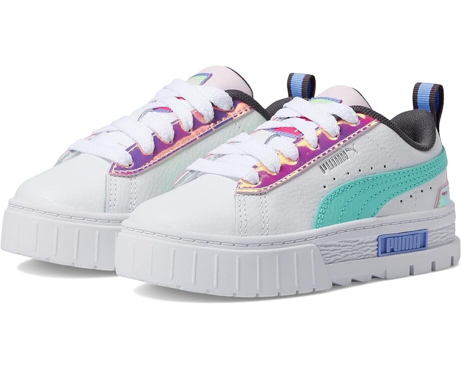 

Кроссовки Puma Mayze Glowing, цвет Puma White/Electric Peppermint