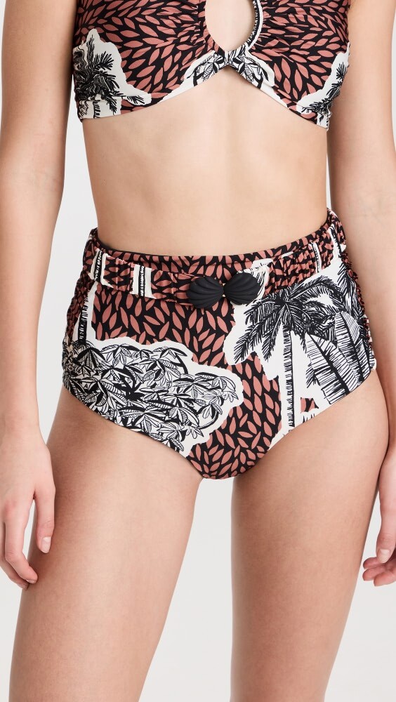 

Низ бикини Johanna Ortiz Maroon Azabache