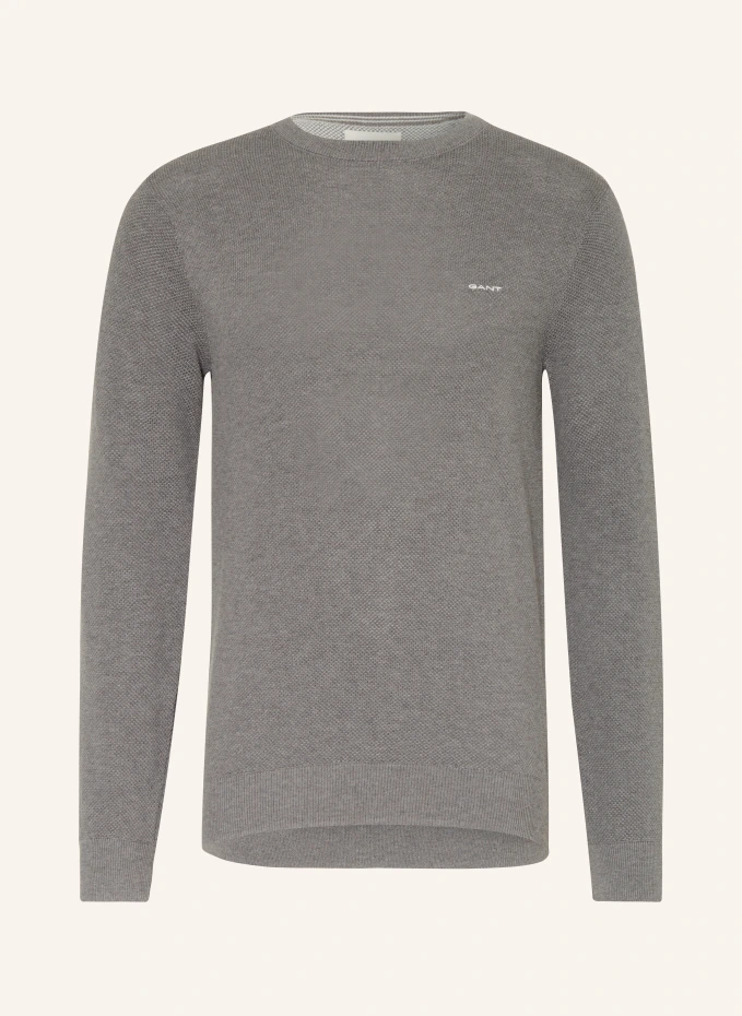 Пуловер Gant, серый