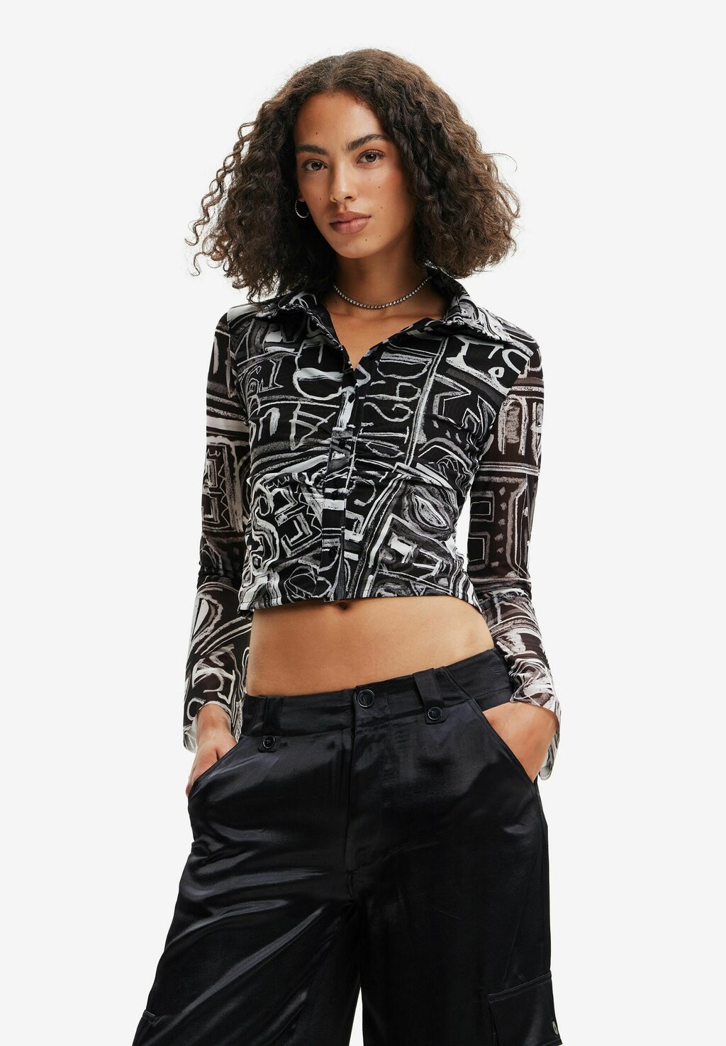 

Рубашка Desigual, черный