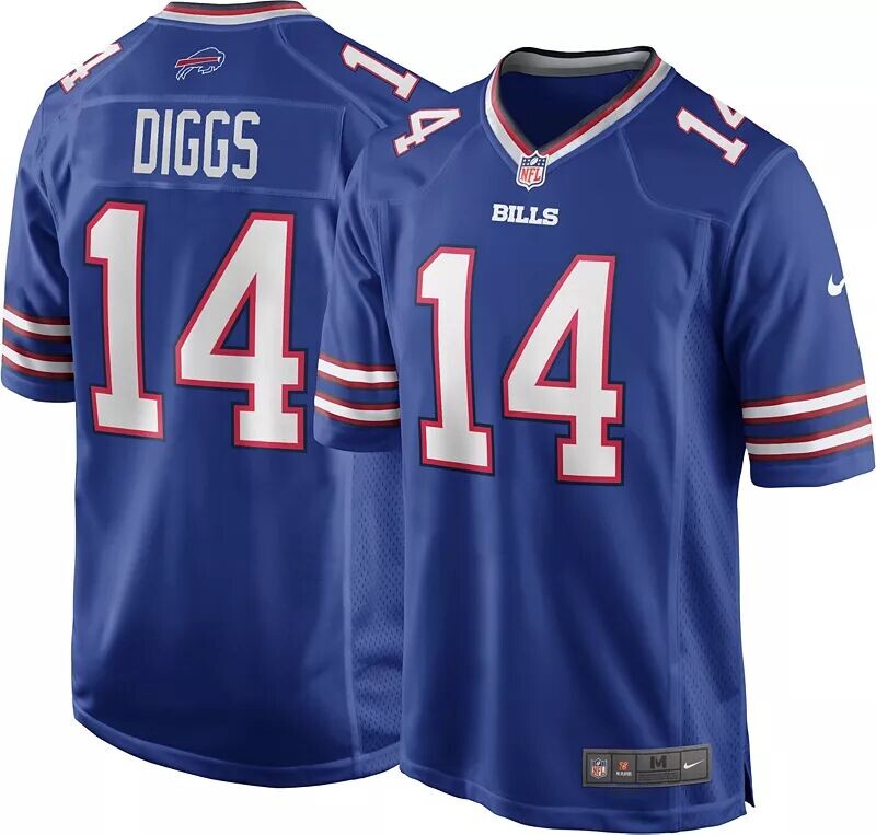 

Мужская майка Nike Buffalo Bills Stefon Diggs #14 Royal Game