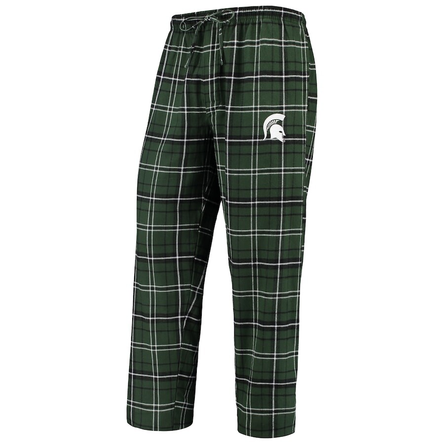 

Пижамный комплект Concepts Sport Michigan State Spartans, зеленый