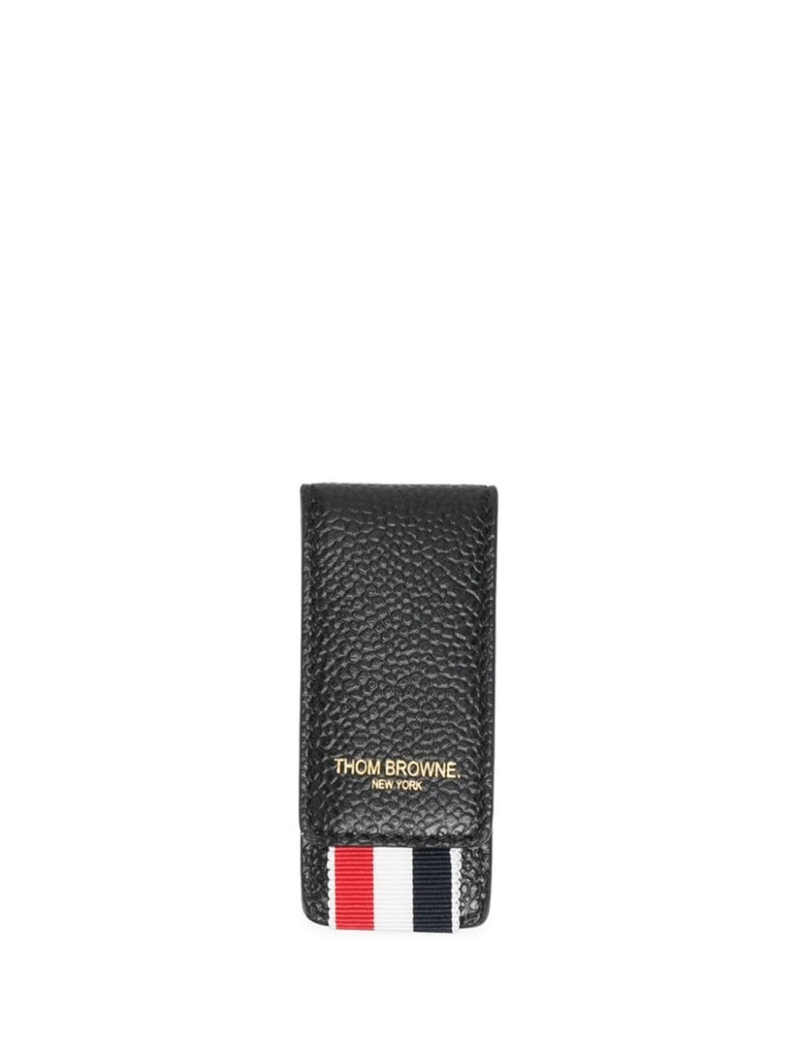 

Thom Browne картхолдер с тисненым логотипом, черный