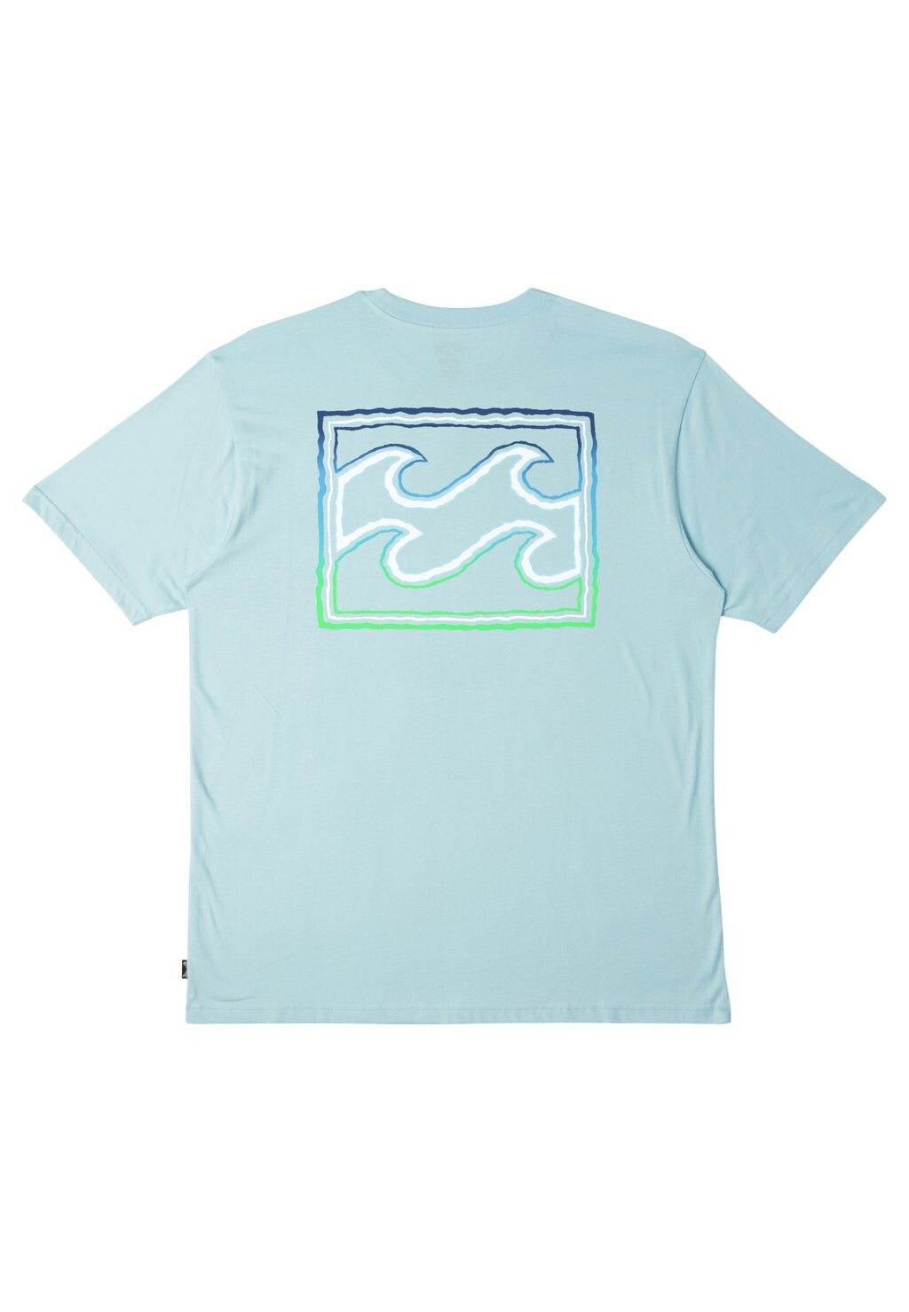 

Принт на футболке CRAYON WAVE Billabong, синий