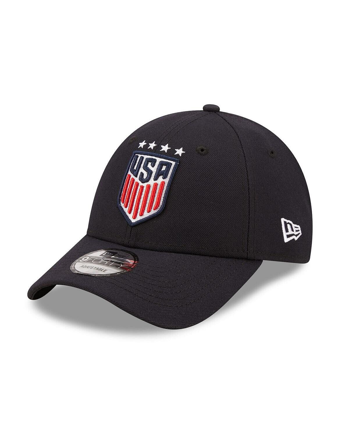 

Мужская темно-синяя регулируемая шляпа USWNT 9FORTY New Era