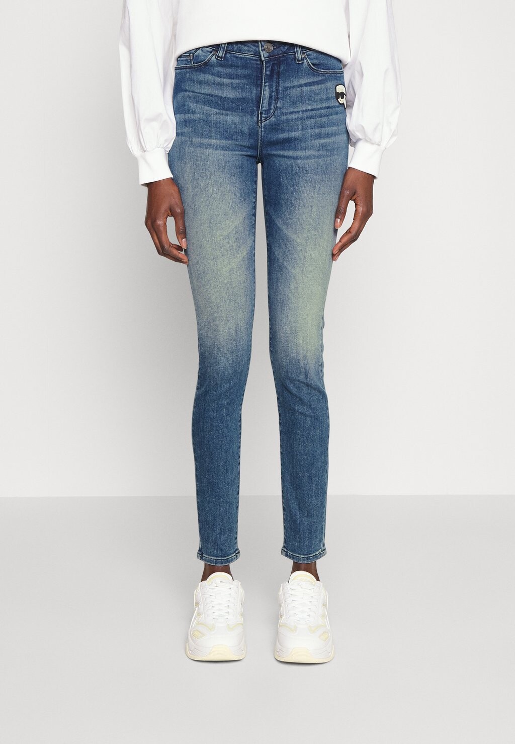 

Джинсы Skinny Fit KARL LAGERFELD, синий