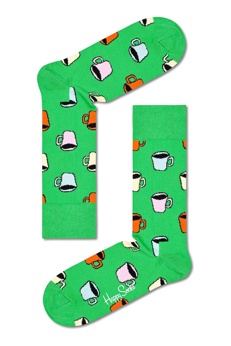 Носки с рисунком - 7 пар Happy Socks, мультиколор