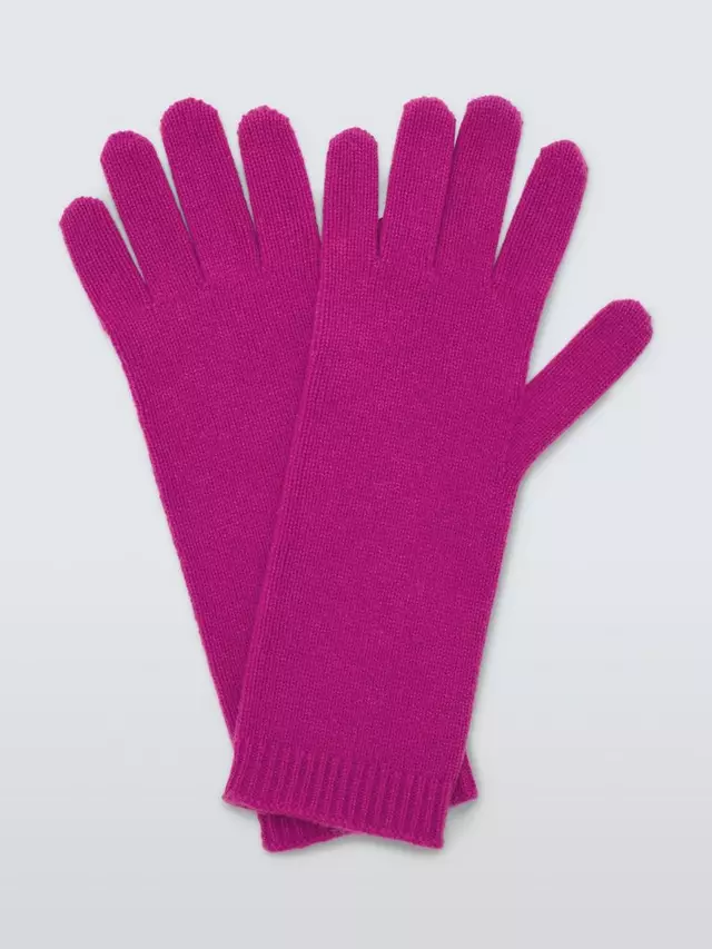 

Перчатки John Lewis Cashmere, цвет magenta