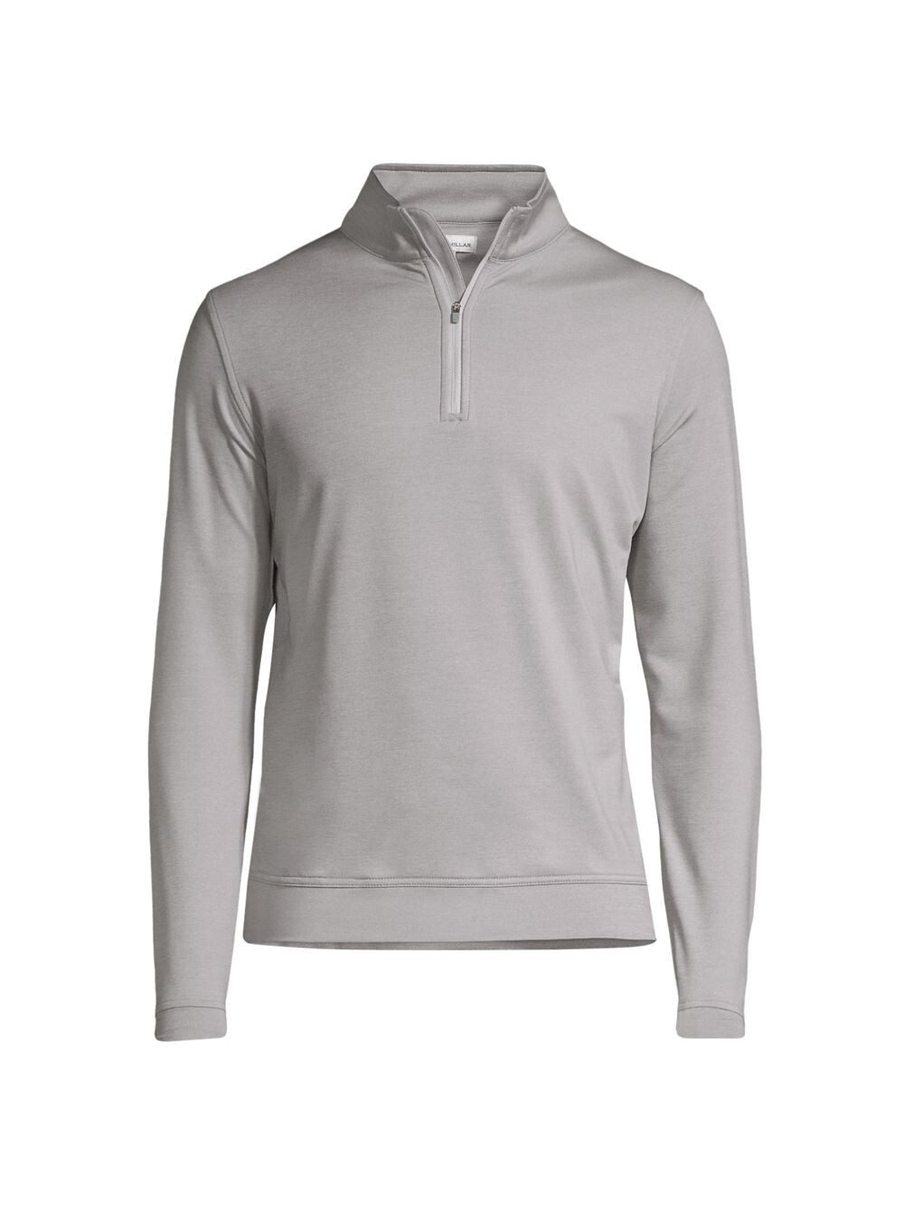 

Свитер Perth Melange Stretch с молнией на четверть Peter Millar, серый