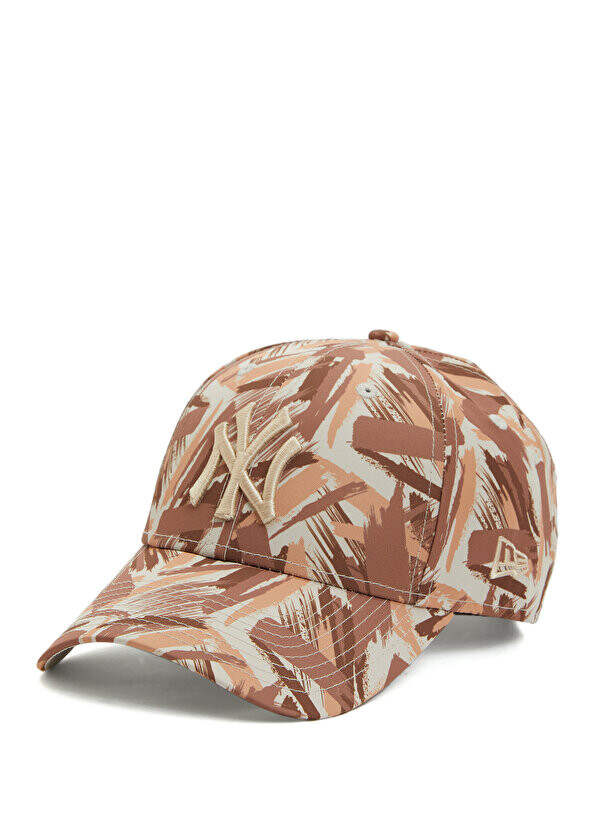 

Бежевая женская шляпа с узором 9forty new york angels New Era