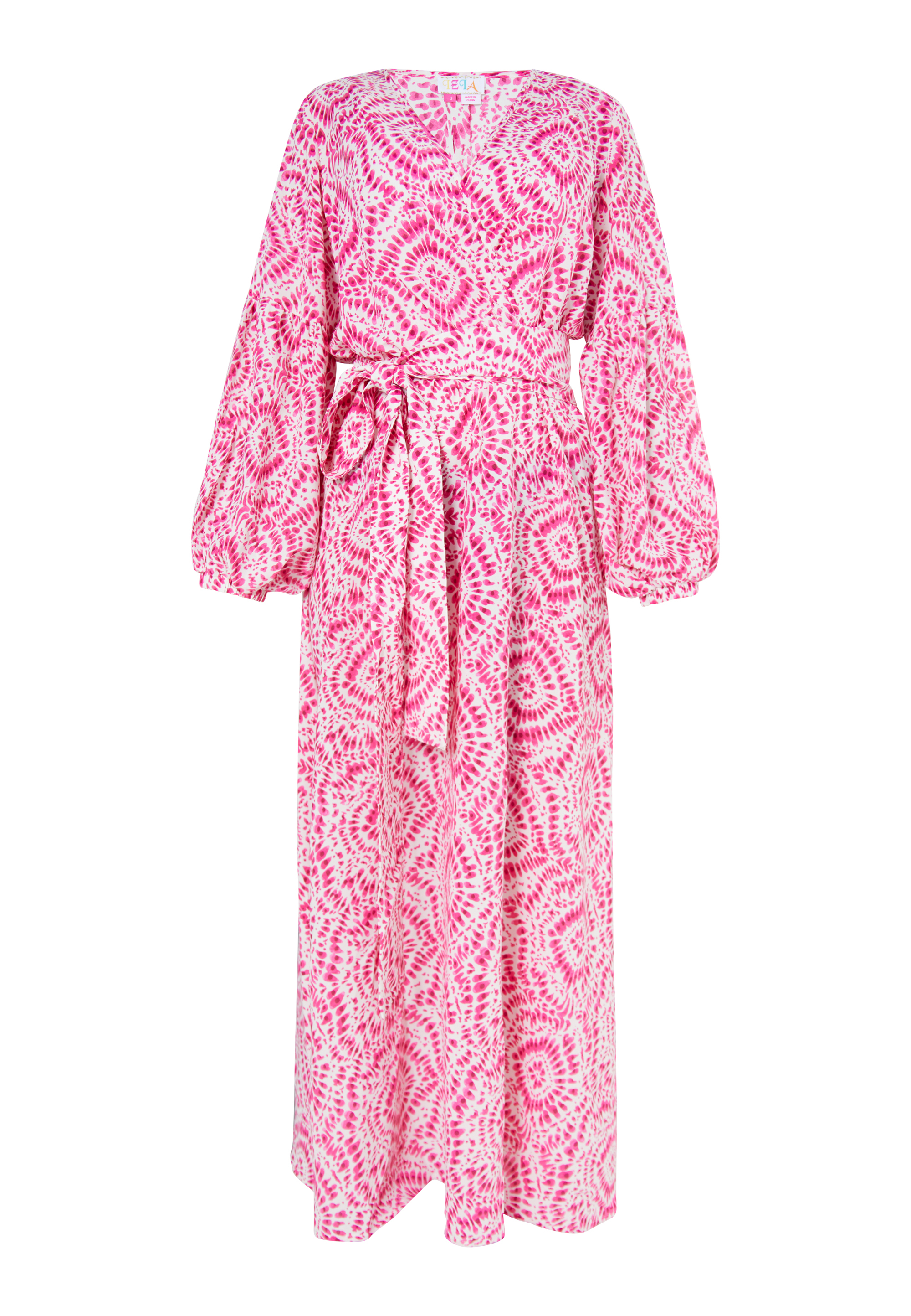 Платье IZIA Maxi Mit Print, розовый