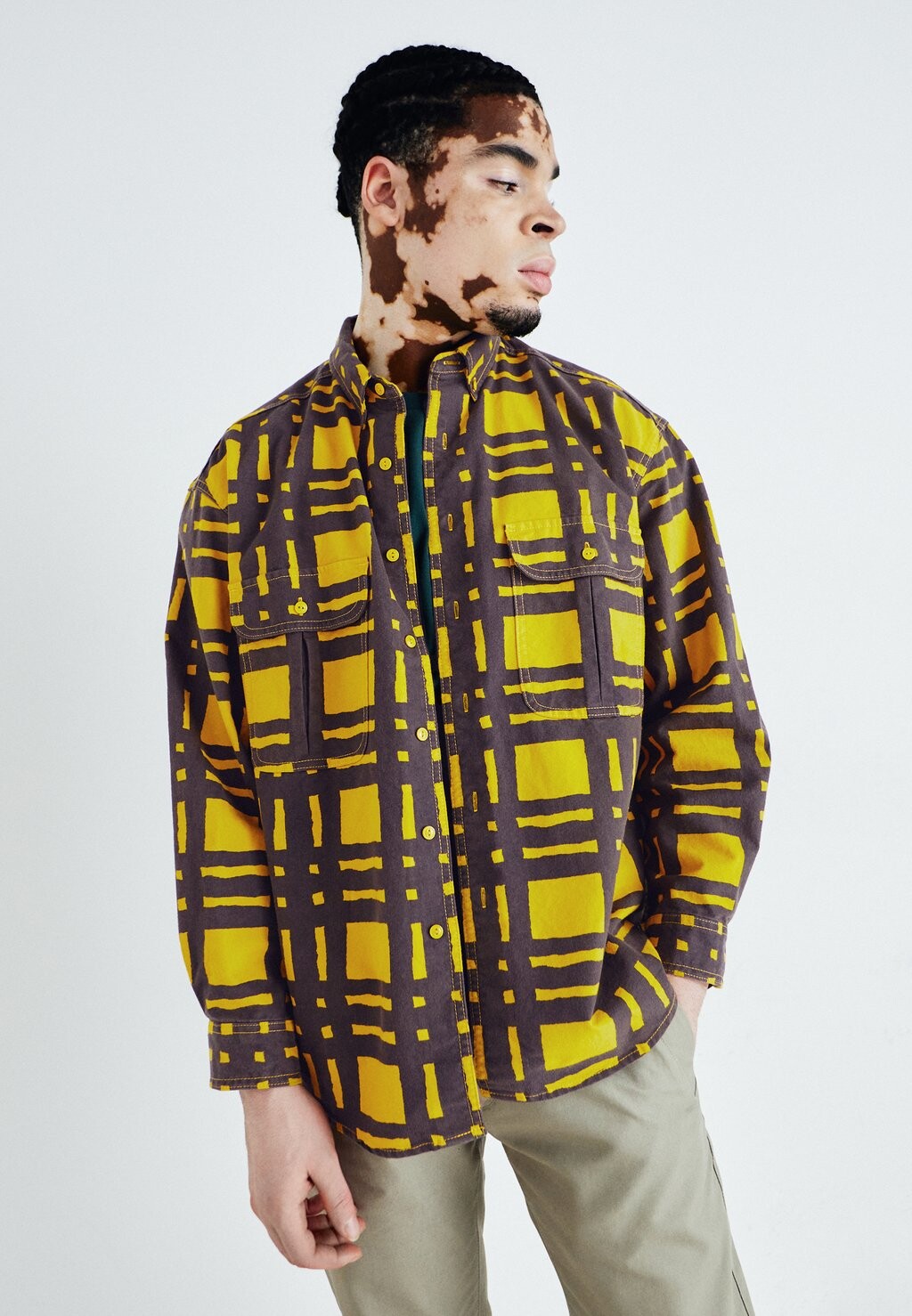 

Рубашка Levi's Skateboarding КОНЬКИ УНИСЕКС, цвет yellow/black