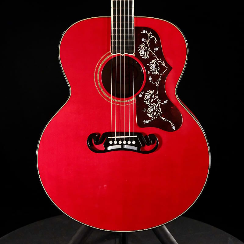 

Акустическая гитара Gibson Acoustic Orianthi SJ-200 Acoustic Guitar - Cherry