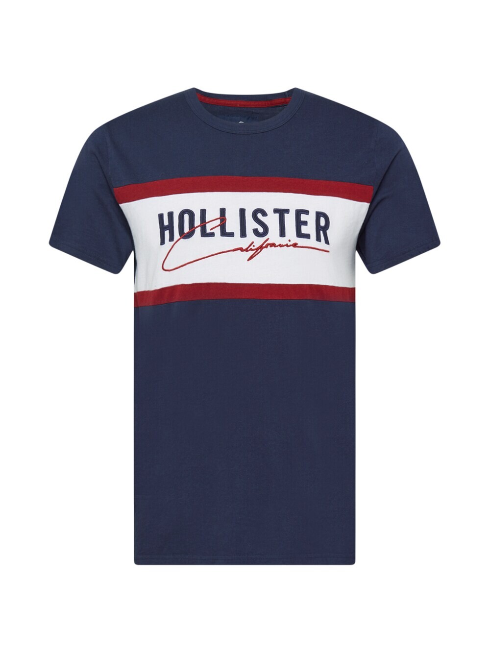 

Футболка Hollister, темно-синий