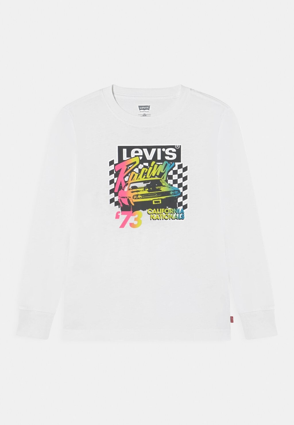 

Футболка с принтом RACING TEE Levi's, цвет bright white