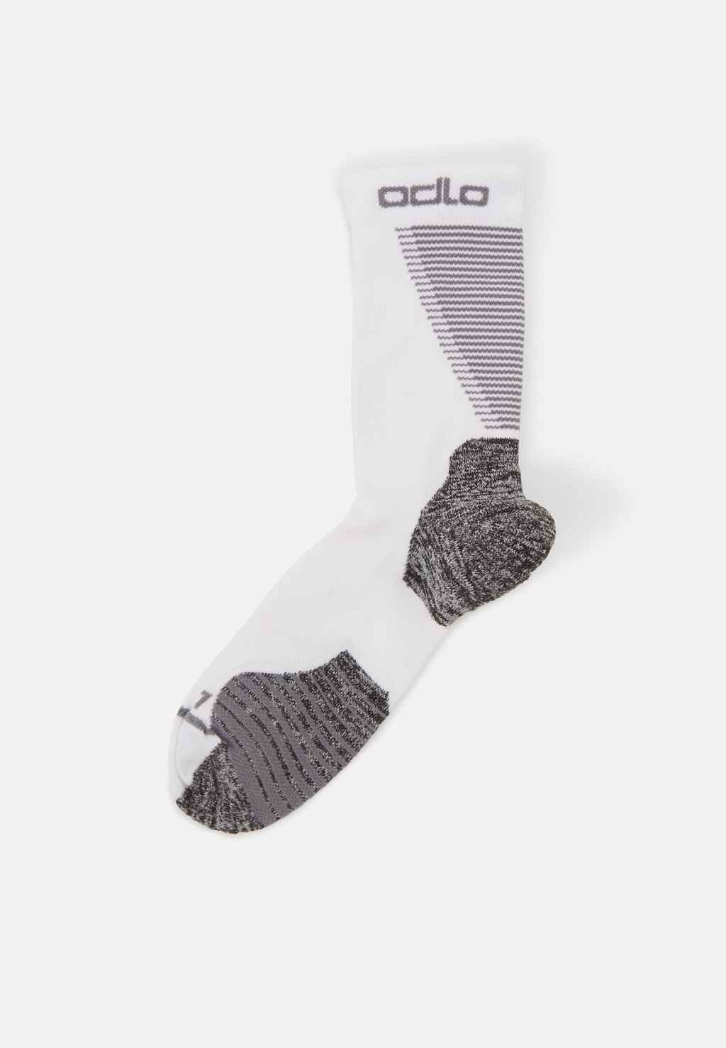 Носки спортивные Socks Crew Ceramicool Run ODLO, белый носки спортивные yonex socks 8422 x3 white l
