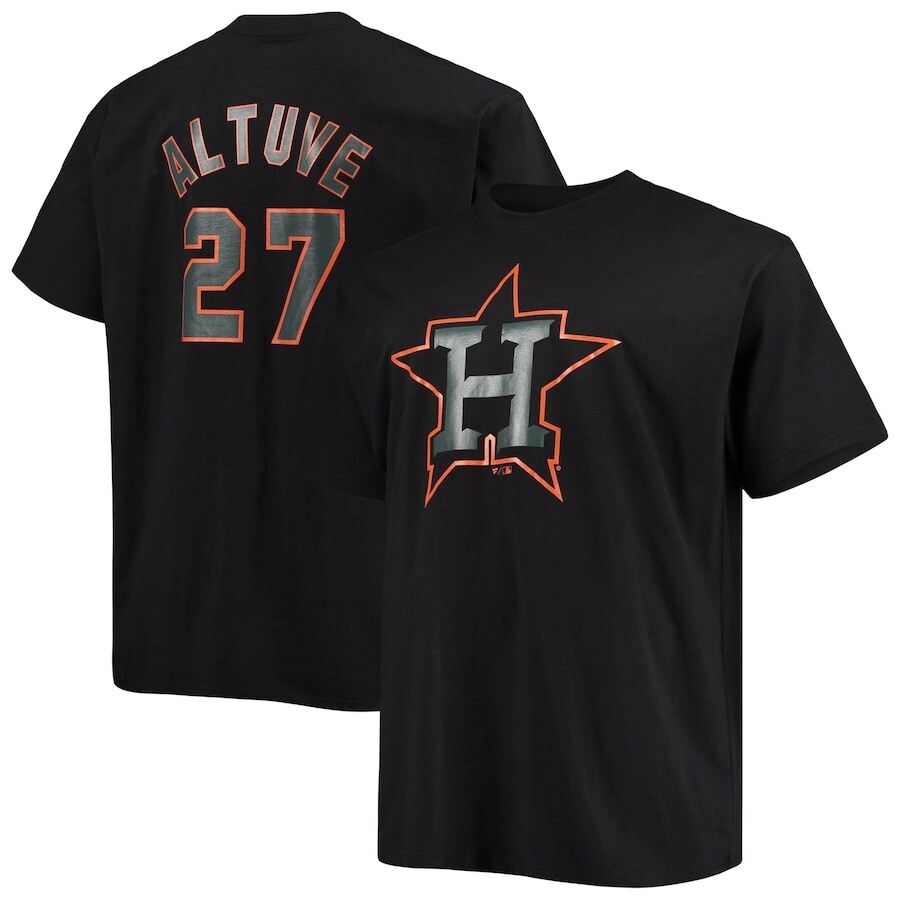 

Футболка с коротким рукавом Fanatics Branded Houston Astros, черный