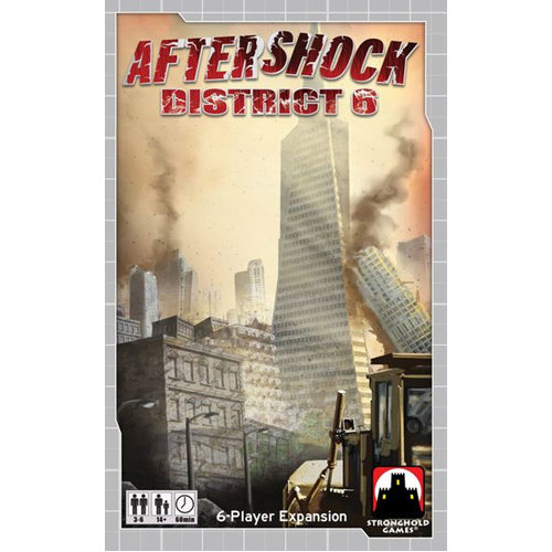 Настольная игра Aftershock: District 6 Expansion david matas aftershock