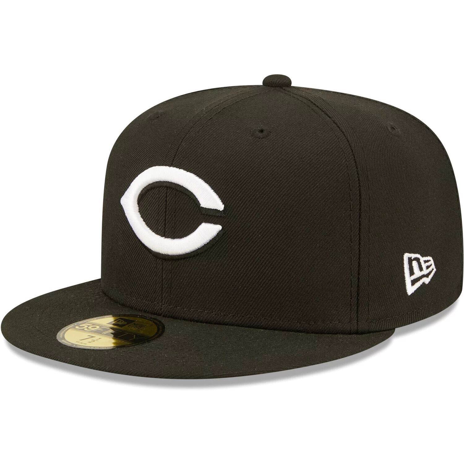 

Мужская приталенная шляпа New Era Black Cincinnati Reds Team Logo 59FIFTY