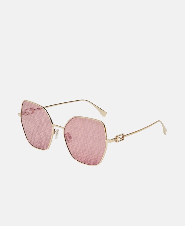 

Солнцезащитные очки Fendi, золотой