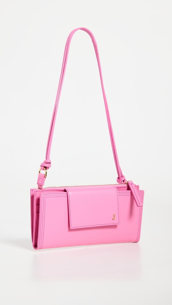 

Сумка Jacquemus Le Pichoto Wristlet, розовый