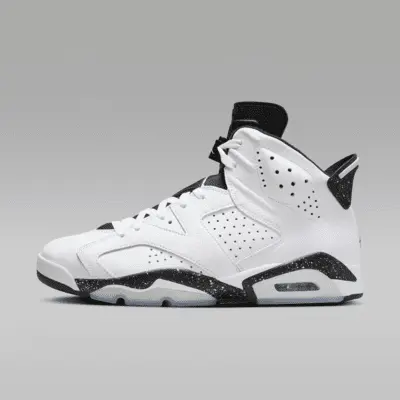 

Кроссовки Jordan Air 6 Retro "White/Black", белый/черный