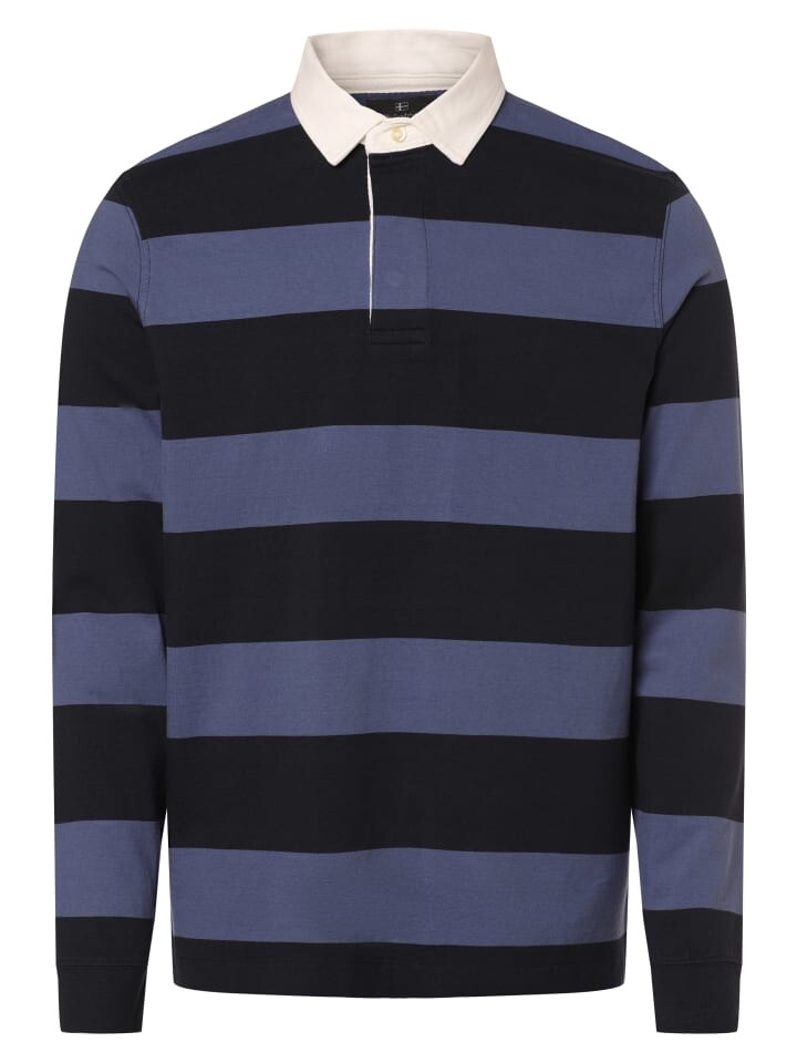 

Поло Nils Sundström Langarmshirt, цвет marine blau