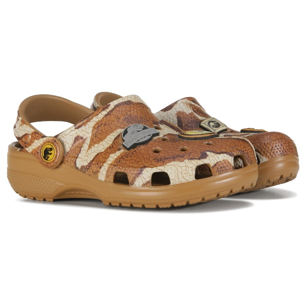 

Детские классические сабо «Парк Юрского периода» Little/Big Kid Crocs, оранжевый
